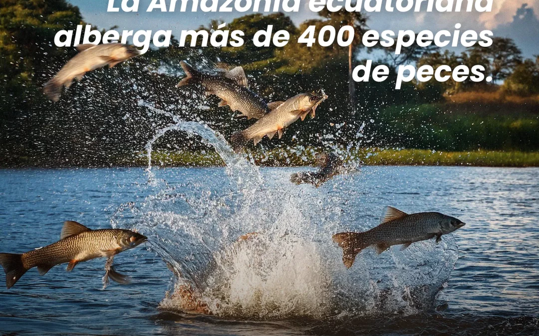 La Amazonía ecuatoriana: hogar de más de 400 especies de peces