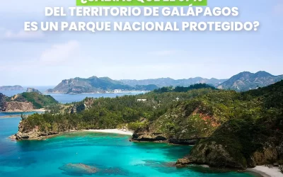El 97% del territorio de Galápagos es un Parque Nacional protegido